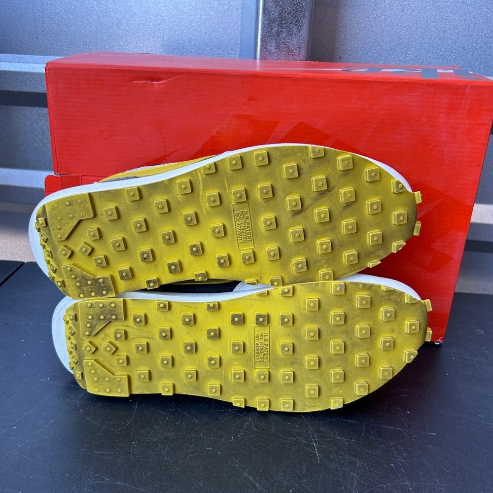 Nike x Sacai x Undercover LDWaffle Black Bright Citron DJ4877-001 Mens Size 10.5 - Picture 5 of 15